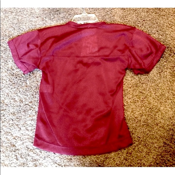 Kids Unisex Size 3T Razorbacks #1 Logo Mesh Football Uniform Sports Jersey NWT - Picture 2 of 3